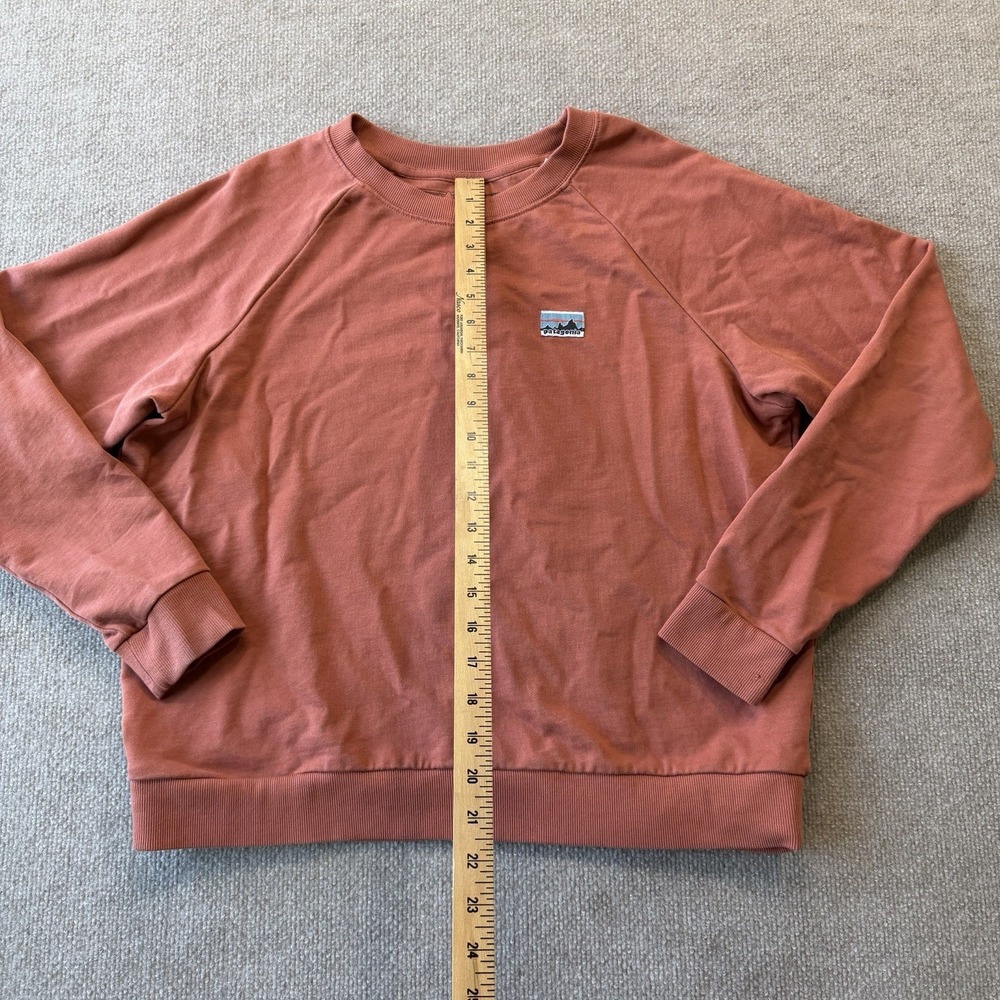 Patagonia Women's Size L Regenerative Organic Certified Cotton Essential Orange - Picture 3 of 9